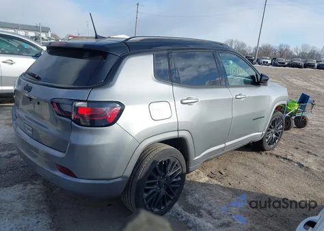 2023 Jeep Compass High Altitude 4X4 из США, поврежденный, VIN 3C4NJDCN4PT512584